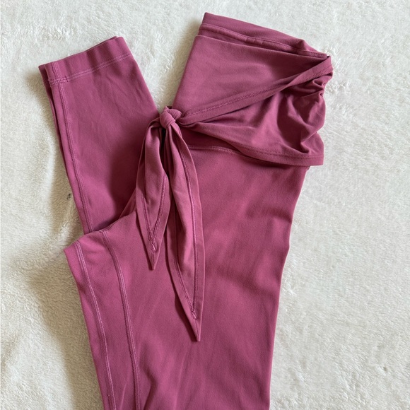 Lululemon Align Wrap Waist Legging 28" - Moss Rose - Picture 3 of 3